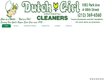 Tablet Screenshot of dutchgirlcleanersnyc.com